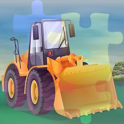 Bulldozers Jigsaw Game